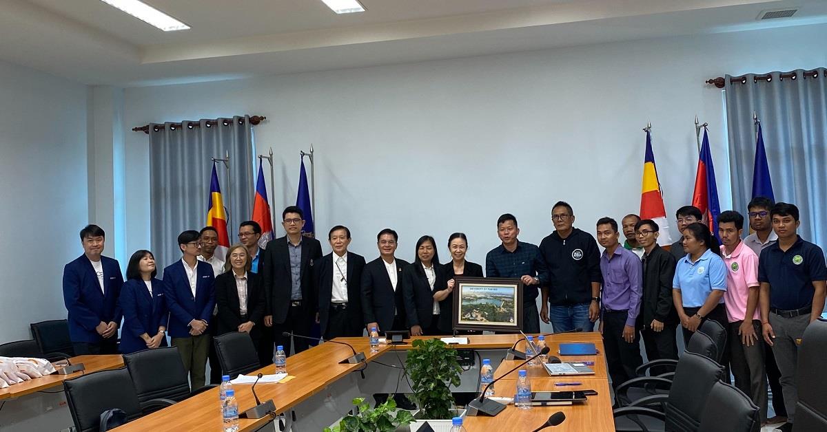 A Courtesy Visit To Kampong Speu Institute Of Technology, Cambodia