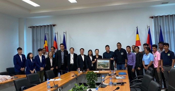 A Courtesy Visit To Kampong Speu Institute Of Technology, Cambodia