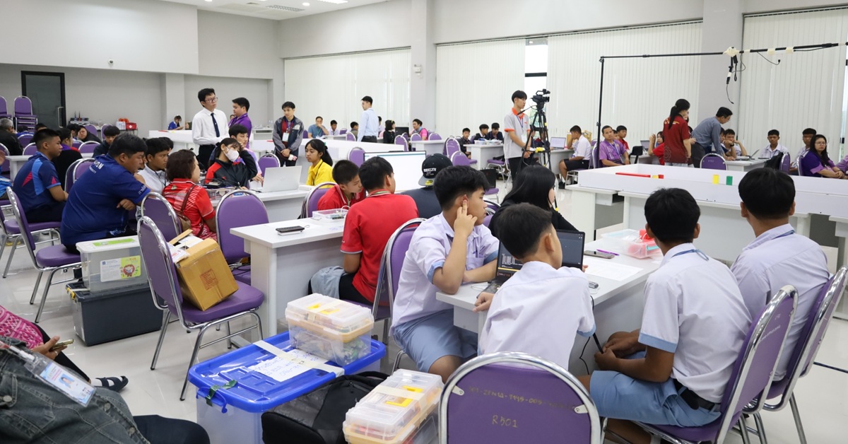 วิทยาเขตเชียงราย ให้การสนับสนุนสถานที่จัดการแข่งขันทักษะวิชาการ ระดับภาคเหนือ ครั้งที่ 20