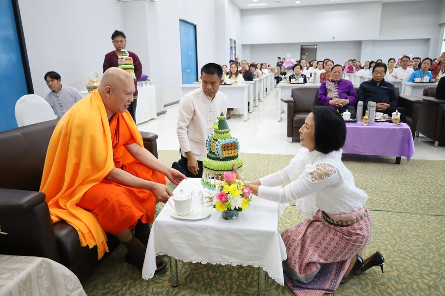 ทำบุญวิทยาเขตเชียงราย