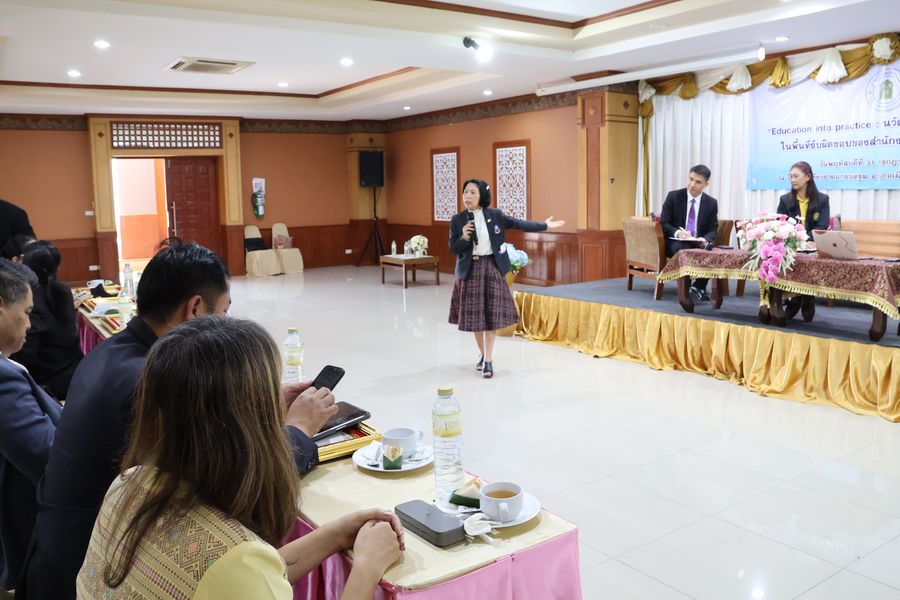 วิทยาเขตเชียงราย เข้าร่วมงาน Education into practice นวัตกรรมการศึกษายุคดิจิทัล