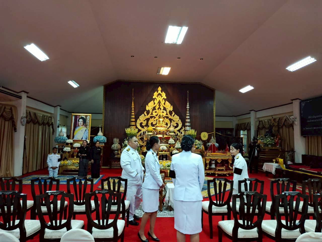 วิทยาเขตเชียงราย ร่วมพิธีบำเพ็ญพระราชกุศลด้วยความจงรักภักดีและสำนึกในพระมหากรุณาธิคุณ