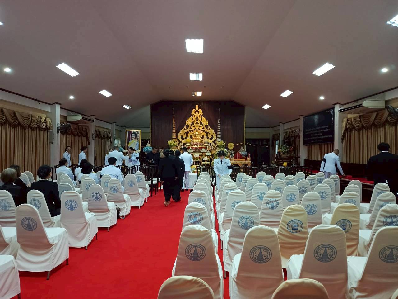 วิทยาเขตเชียงราย ร่วมพิธีบำเพ็ญพระราชกุศลด้วยความจงรักภักดีและสำนึกในพระมหากรุณาธิคุณ