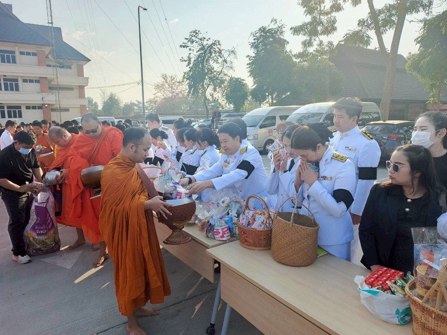 วิทยาเขตเชียงราย ร่วมพิธีบำเพ็ญกุศลสตมวาร 100 วัน