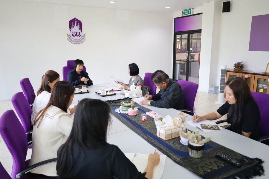 วิทยาเขตเชียงราย ต้อนรับรองอธิการบดีฝ่ายนโยบายและแผน ม.พะเยา