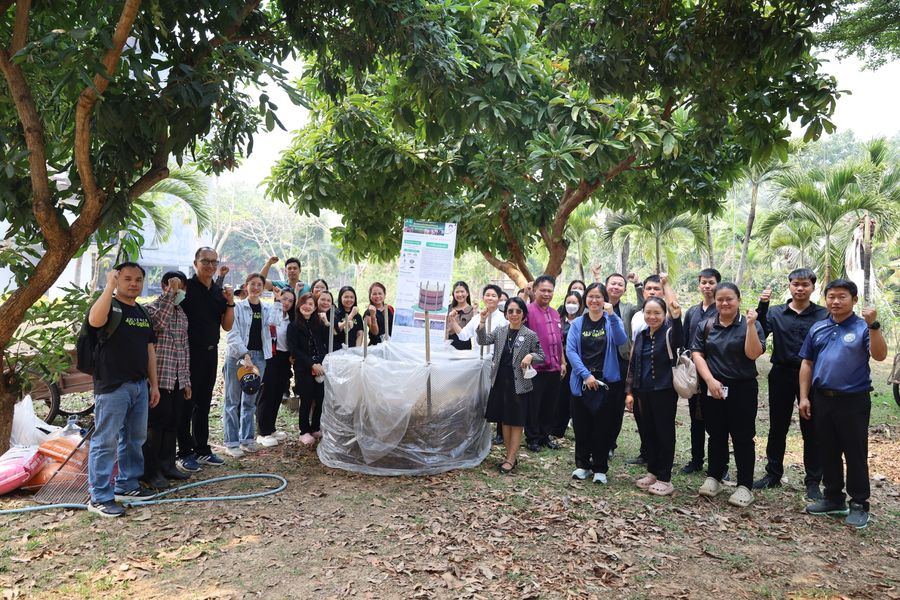 วิทยาเขตเชียงราย อบรมการส่งเสริมการใช้พื้นที่สีเขียวและการสร้างระบบนิเวศที่สมดุลภายในหน่วยงาน