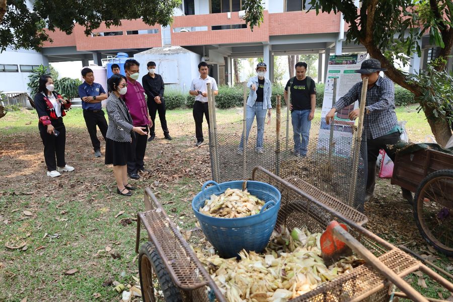 วิทยาเขตเชียงราย อบรมการส่งเสริมการใช้พื้นที่สีเขียวและการสร้างระบบนิเวศที่สมดุลภายในหน่วยงาน