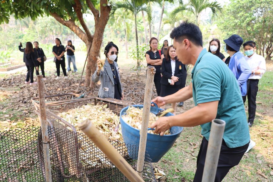 วิทยาเขตเชียงราย อบรมการส่งเสริมการใช้พื้นที่สีเขียวและการสร้างระบบนิเวศที่สมดุลภายในหน่วยงาน