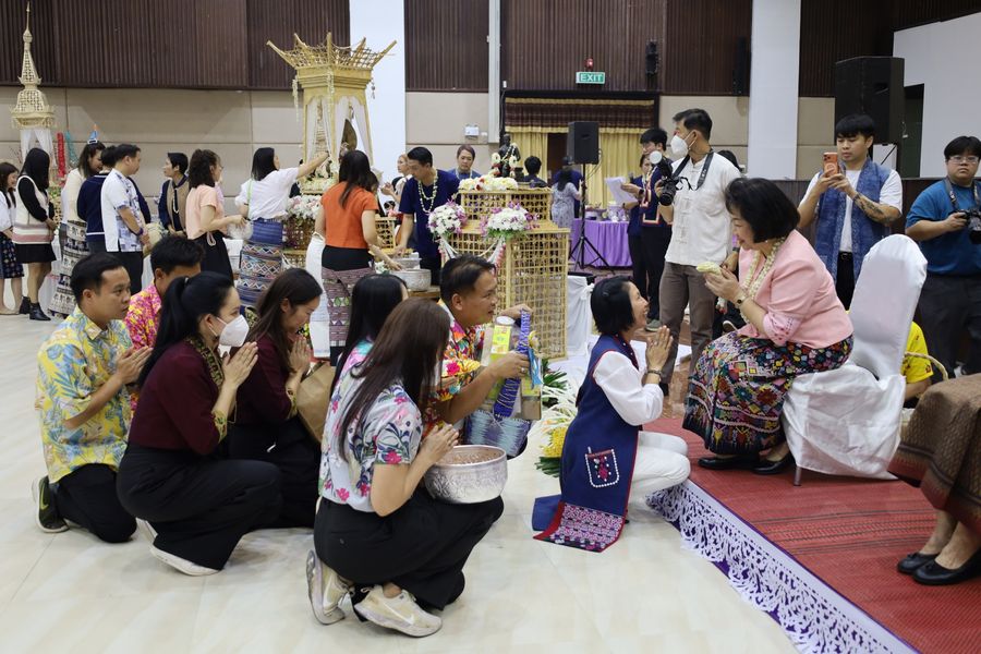 วิทยาเขตเชียงราย ร่วมพิธีสระเกล้าดำหัวอธิการบดีและผู้อาวุโส ประจำปี 69