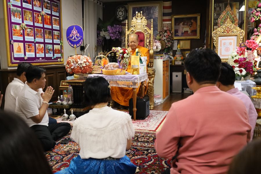 วิทยาเขตเชียงราย กราบนมัสการขอพรจากพระเดชพระคุณ พระราชวชิรคณี, ดร. เจ้าคณะ จ.เชียงราย