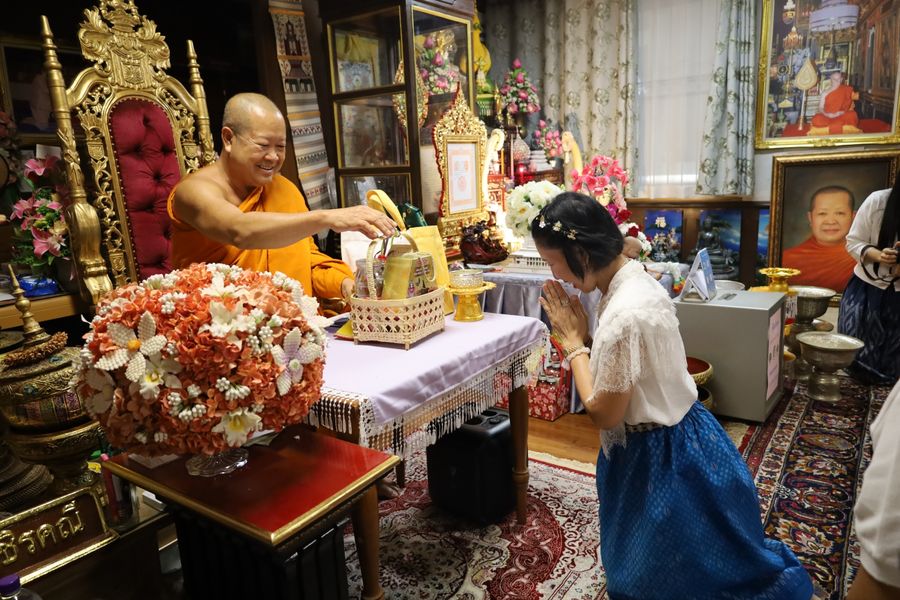 วิทยาเขตเชียงราย กราบนมัสการขอพรจากพระเดชพระคุณ พระราชวชิรคณี, ดร. เจ้าคณะ จ.เชียงราย