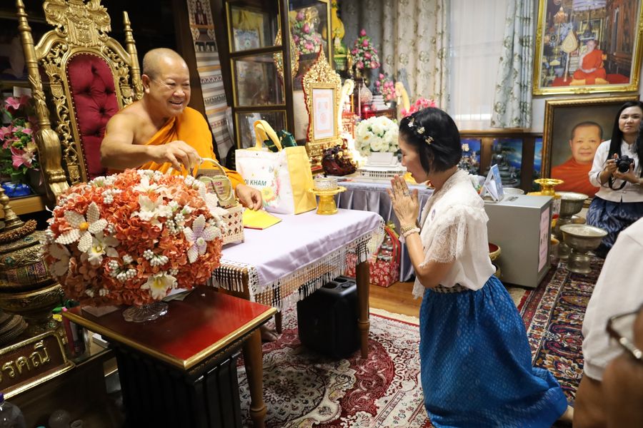 วิทยาเขตเชียงราย กราบนมัสการขอพรจากพระเดชพระคุณ พระราชวชิรคณี, ดร. เจ้าคณะ จ.เชียงราย