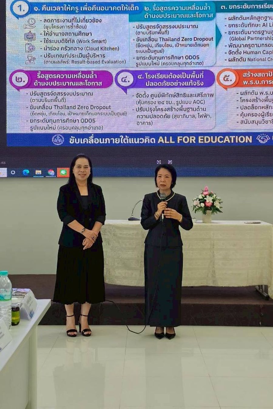 วิทยาเขตเชียงรายให้บริการสถานที่แก่ศึกษาธิการจังหวัดเชียงราย