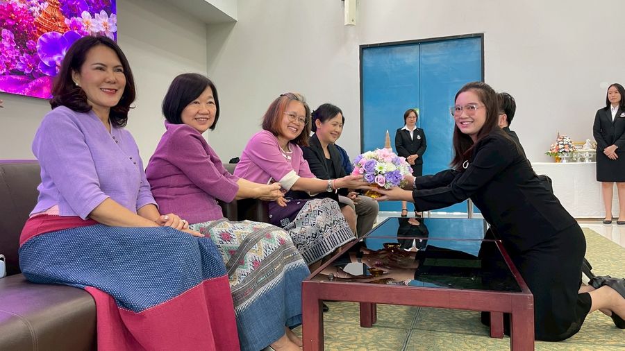 พิธีไหว้ครูนิสิตหลักสูตรและการสอน วิทยาเขตเชียงราย