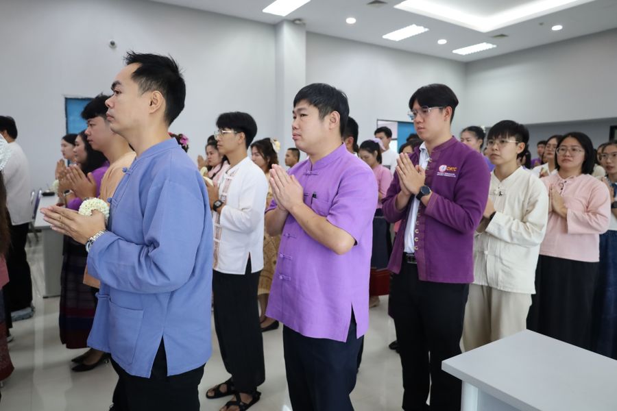 พิธีไหว้ครูนิสิตบริหารการศึกษา วิทยาเขตเชียงราย ประจำปี 69