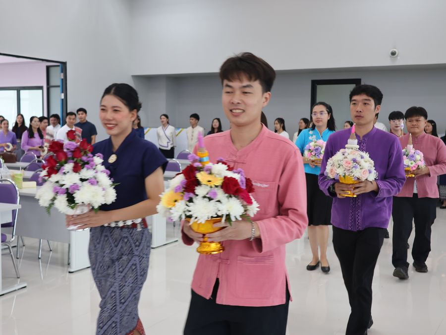 พิธีไหว้ครูนิสิตบริหารการศึกษา วิทยาเขตเชียงราย ประจำปี 69