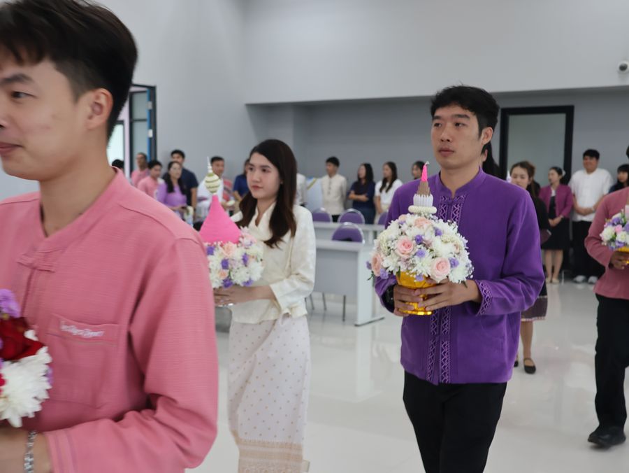 พิธีไหว้ครูนิสิตบริหารการศึกษา วิทยาเขตเชียงราย ประจำปี 69