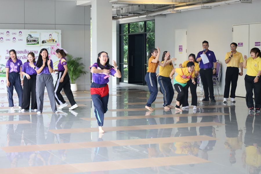 นิสิตบริหารการศึกษา วิทยาเขตเชียงราย จัดกิจกรรมสานสัมพันธ์น้องพี่ สร้างความสามัคคีและเสริมสร้างสุขภาวะที่ดี