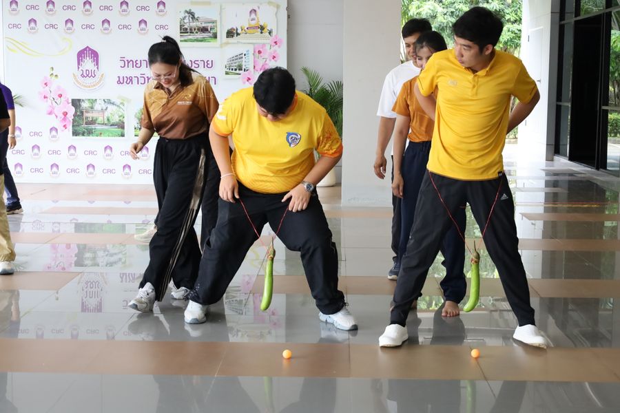 นิสิตบริหารการศึกษา วิทยาเขตเชียงราย จัดกิจกรรมสานสัมพันธ์น้องพี่ สร้างความสามัคคีและเสริมสร้างสุขภาวะที่ดี