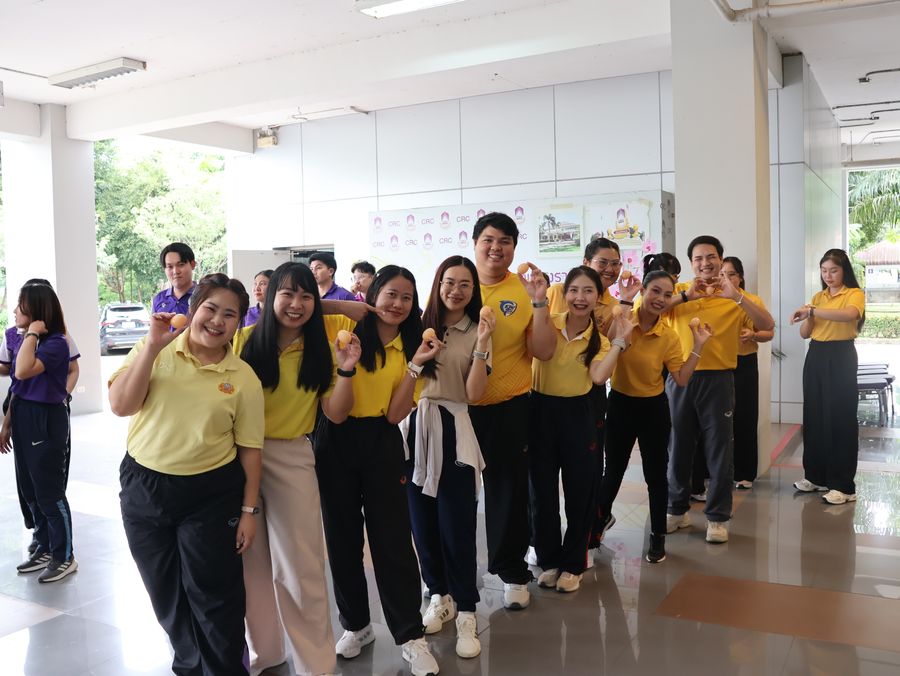 นิสิตบริหารการศึกษา วิทยาเขตเชียงราย จัดกิจกรรมสานสัมพันธ์น้องพี่ สร้างความสามัคคีและเสริมสร้างสุขภาวะที่ดี