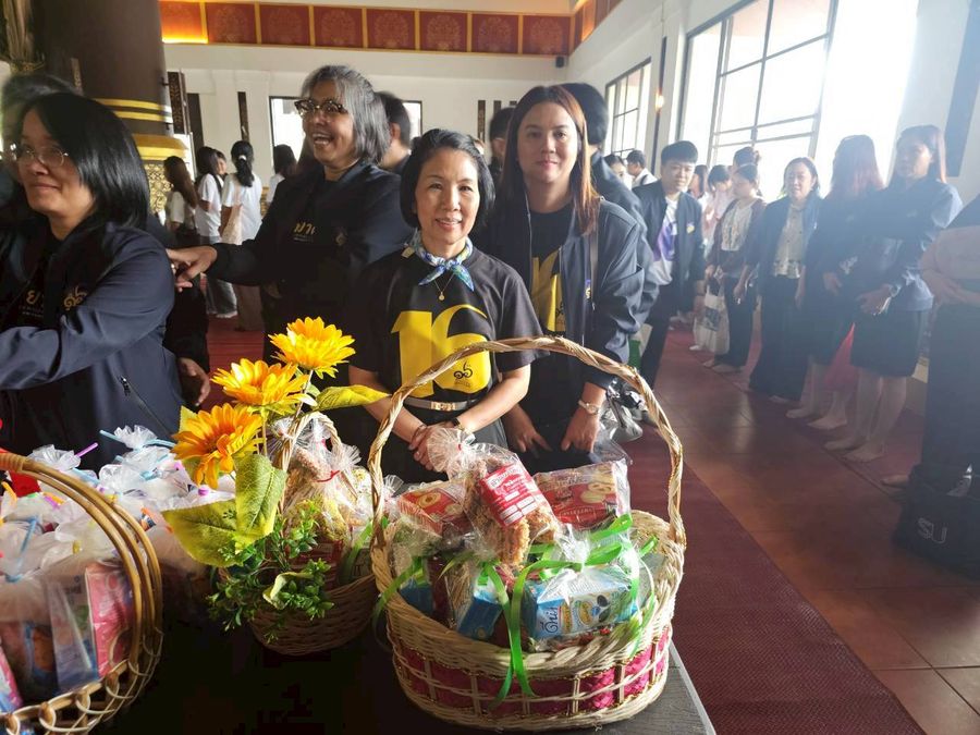 วิทยาเขตเชียงราย ร่วมพิธีถวายเครื่องสักการะบูชาองค์สมเด็จพระนเรศวรมหาราช
