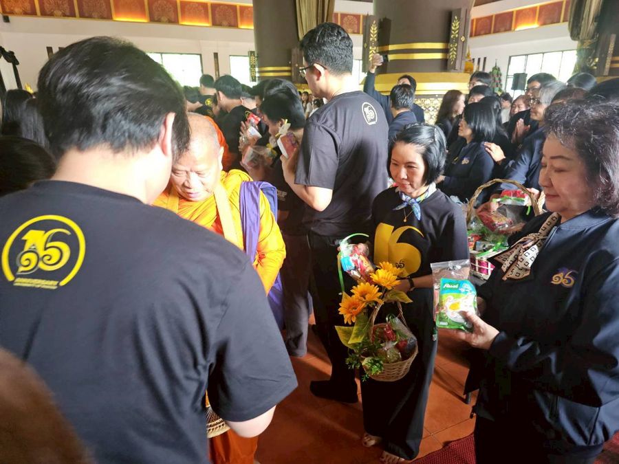วิทยาเขตเชียงราย ร่วมพิธีถวายเครื่องสักการะบูชาองค์สมเด็จพระนเรศวรมหาราช