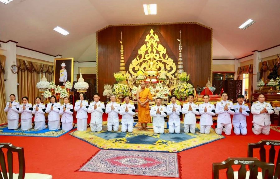 วิทยาเขตเชียงราย ร่วมพิธีบำเพ็ญกุศลปัญญาสมวาร 50 วัน เพื่ออุทิศถวายเป็นพระกุศลแด่ เจ้าฟ้าพัชรกิติยาภาฯ