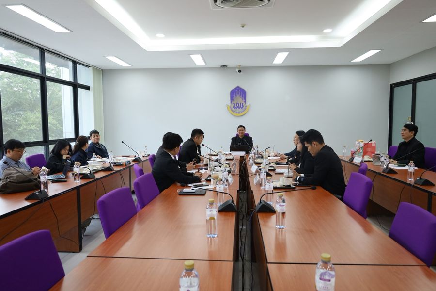 วิทยาเขตเชียงราย ต้อนรับวิทยาลัยการศึกษา ม.พะเยา โอกาสจัดการประชุมสนทนากลุ่มฯ