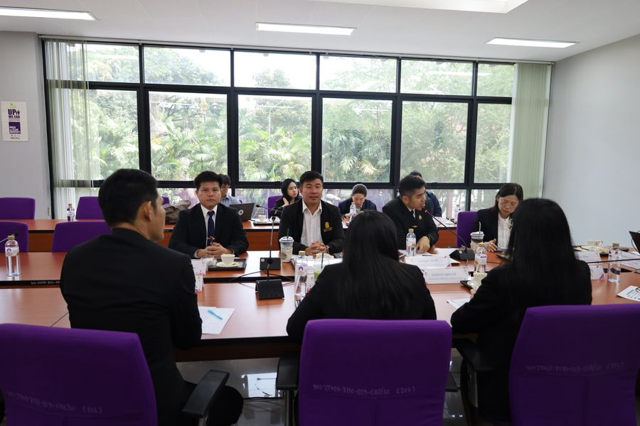 วิทยาเขตเชียงราย ต้อนรับวิทยาลัยการศึกษา ม.พะเยา โอกาสจัดการประชุมสนทนากลุ่มฯ
