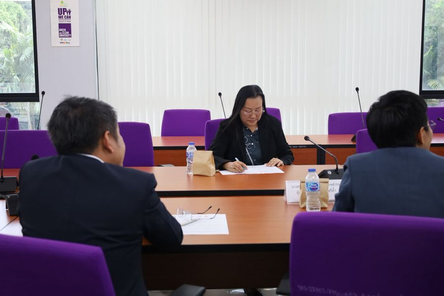 วิทยาเขตเชียงราย ต้อนรับวิทยาลัยการศึกษา ม.พะเยา โอกาสจัดการประชุมสนทนากลุ่มฯ