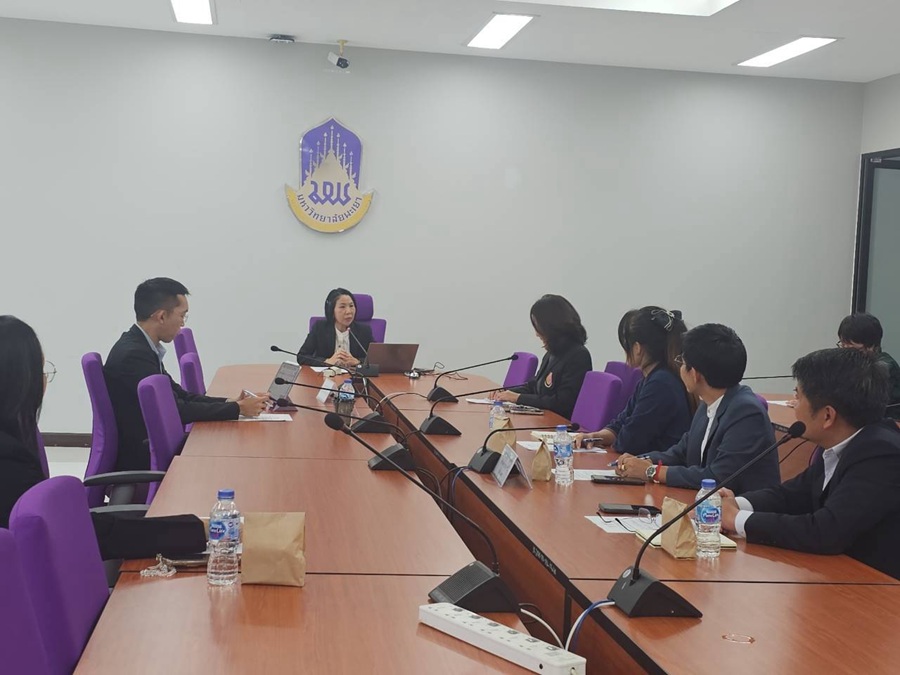 วิทยาเขตเชียงราย ต้อนรับวิทยาลัยการศึกษา ม.พะเยา โอกาสจัดการประชุมสนทนากลุ่มฯ