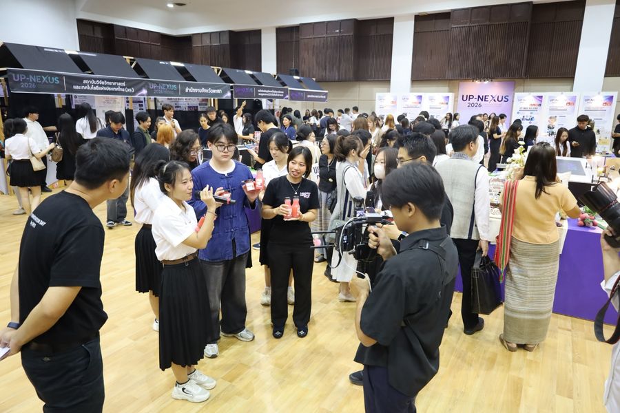 วิทยาเขตเชียงราย ร่วมจัดแสดงนวัตกรรมเศรษฐกิจสร้างสรรค์ ในงาน UP-NEXUS Innovation Day 2026
