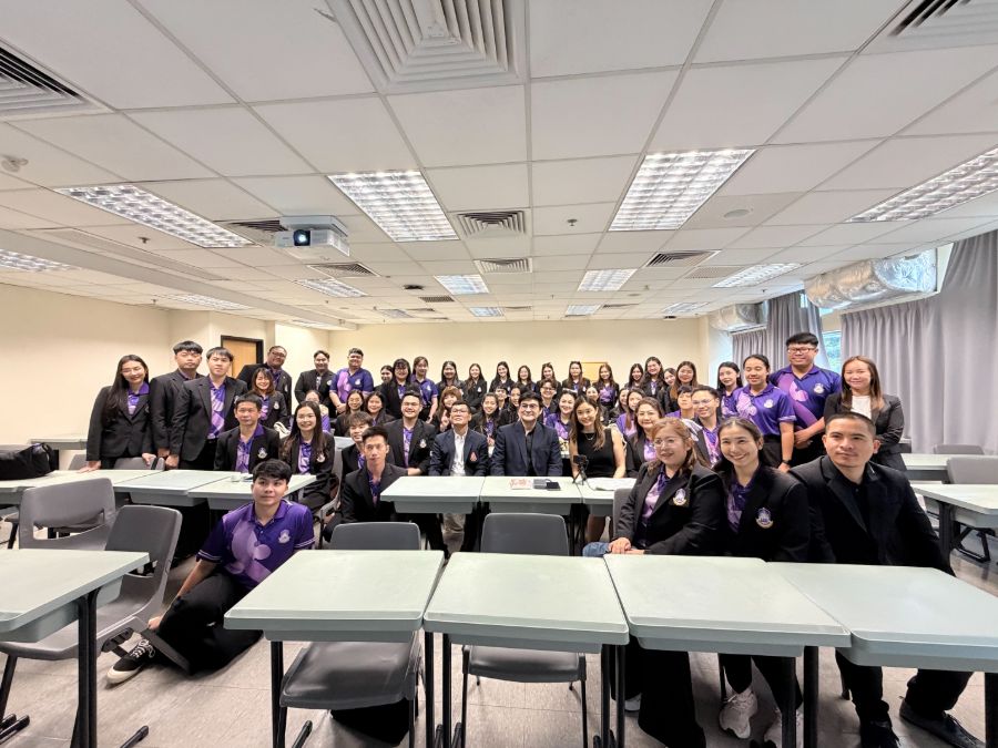 นิสิตบริหารการศึกษา วิทยาเขตเชียงราย ศึกษาดูงาน ณ The Chinese University of Hong Kong