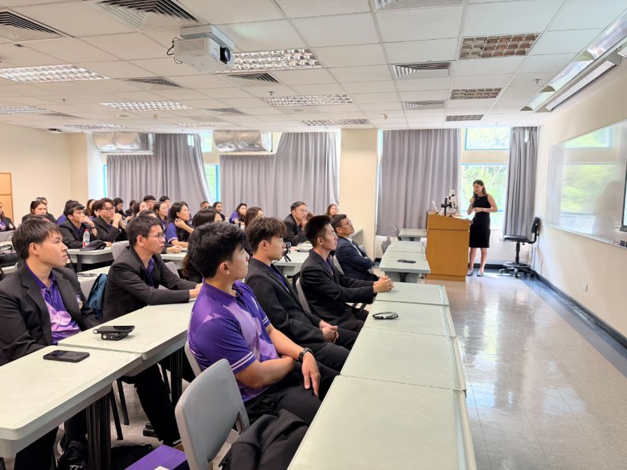 นิสิตบริหารการศึกษา วิทยาเขตเชียงราย ศึกษาดูงาน ณ The Chinese University of Hong Kong