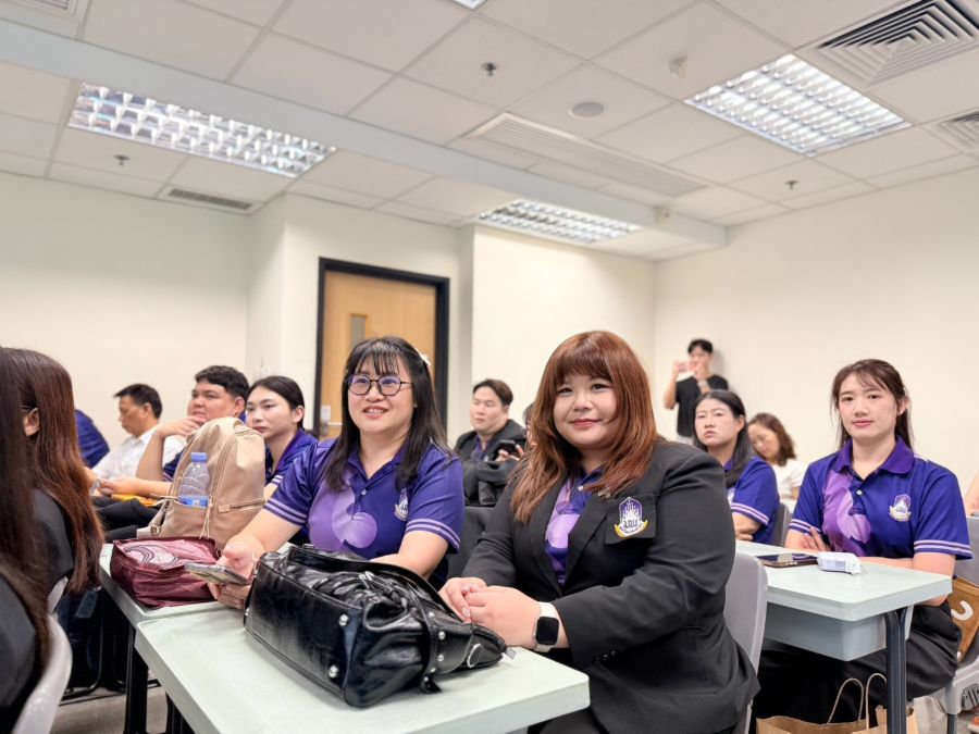 นิสิตบริหารการศึกษา วิทยาเขตเชียงราย ศึกษาดูงาน ณ The Chinese University of Hong Kong